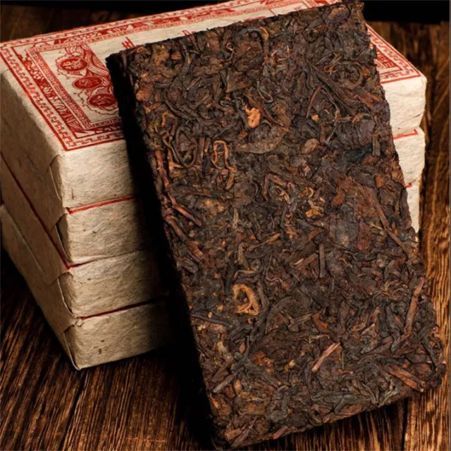 1000 g Yunnan envejecido Pu-erh ladrillo de té cocido viejo té maduro té orgánico Pu'er 2