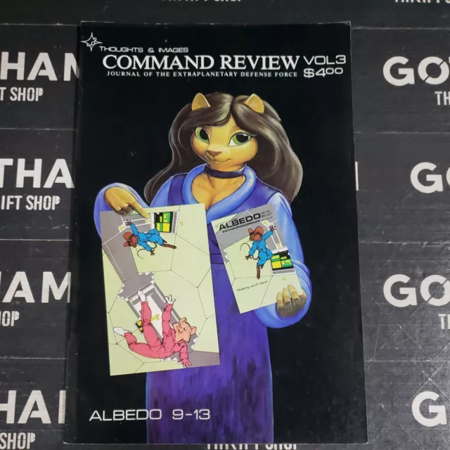Command Review vol #3  Thoughts And Images Albedo 9-13 vintage 1989
