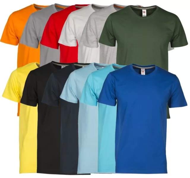 T-Shirt Manica Corta Payper Sunrise Maglia Cotone Uomo