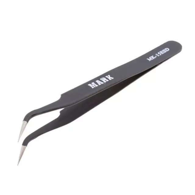 Type X Anti-Static Type Pointue Tweezers Courbes Droites Pour Réparation De