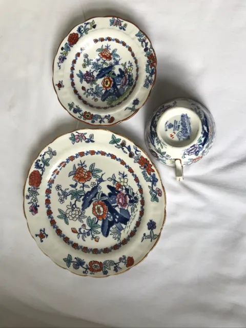 Booths China Set …Pompadour ….Hand Painted around 1890