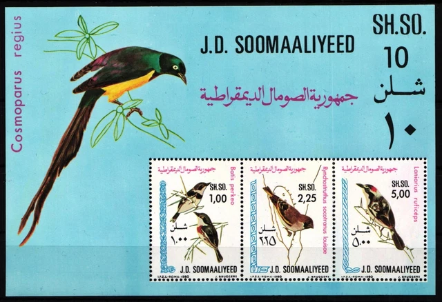 Somalia Block 10 Mint #JS298