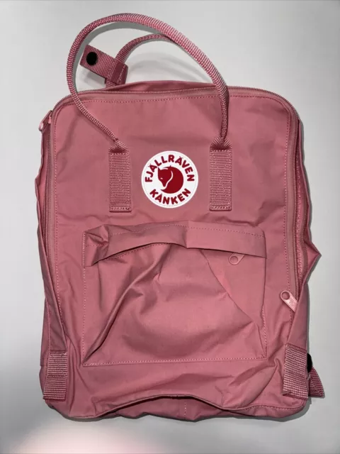Fjallraven Kanken Water Resistant Casual Daypack Pink Laptop Backpack