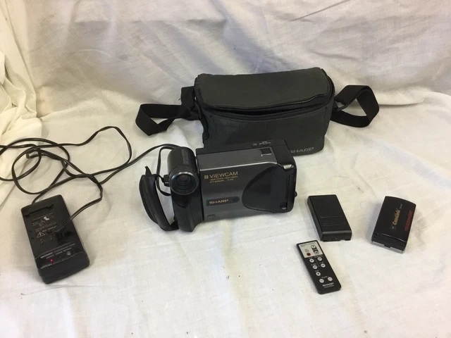sharp viewcam VL-E31H video camera liquid crystal