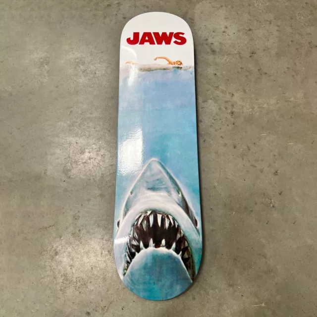 Jaws Película Skate Tabla Pared Arte Quintillizas Pesca Amity Isla