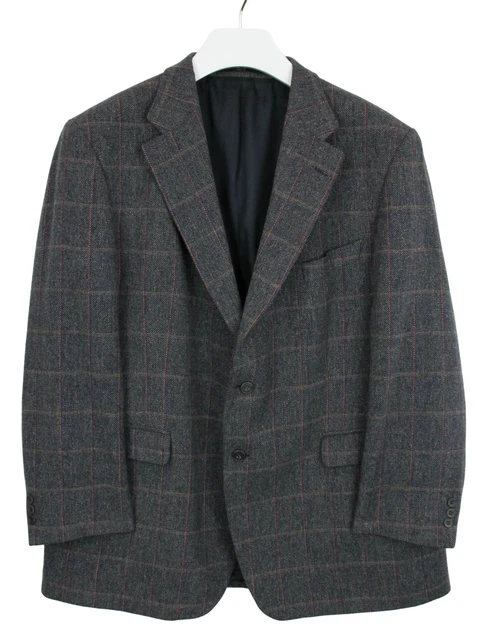 Blazer Homme Suitsupply - Taille UK 48L - Pure Laine - Bleu - Simple Boutonnage - Occasion Très Bon État