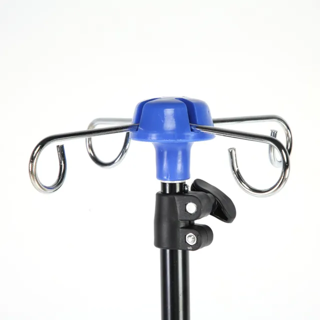 IV Pole Drip Bag Stand Intravenous Foldable Pole Stand Für Die Häusliche Pf EM9