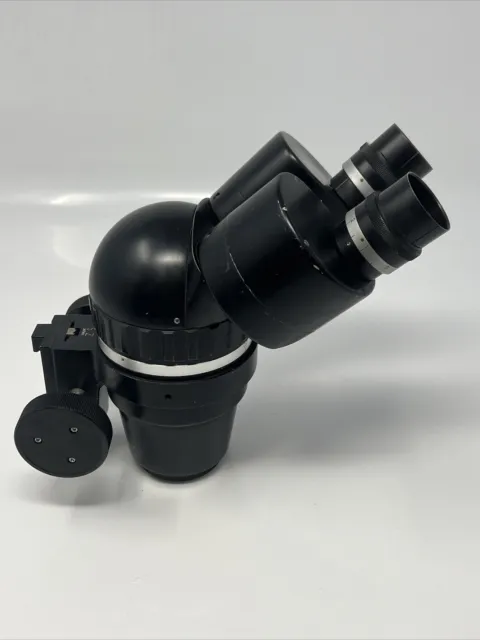 Rare Vintage 1950s Black OLYMPUS TOKYO SZ Stereo Zoom Microscope Binocular Head