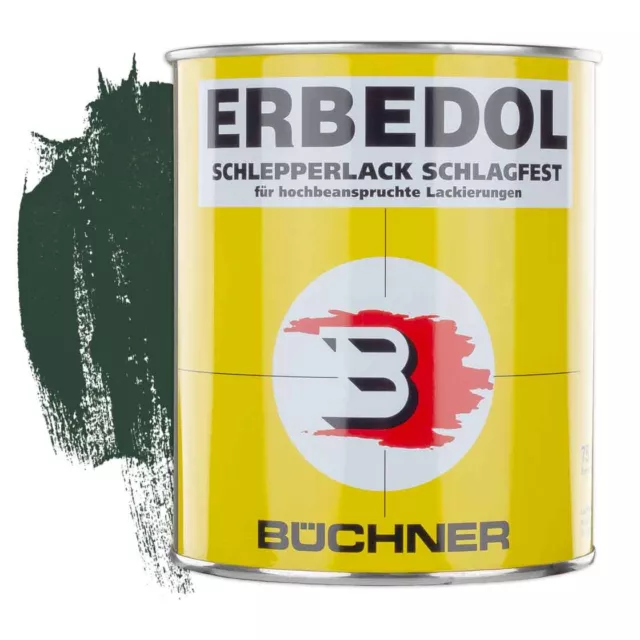 ERBEDOL | Schlepperlack | moosgrün | RAL 6005 | 0,75 l