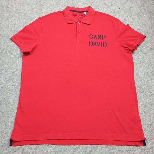 Chemise en coton à manches courtes pour homme - Col camp