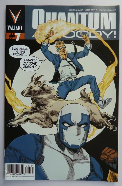 Quantum and Woody #7 - 1st Printing Valiant January 2014 VF- 7.5