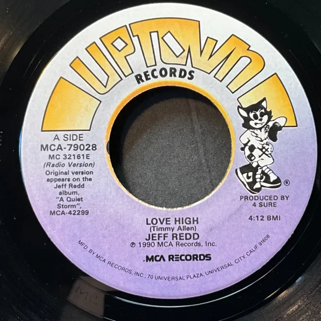 Jeff Redd, Love High, 7" 45rpm, Vinyl NM