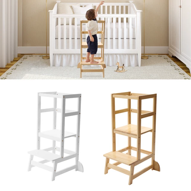 Micuna Torre di Apprendimento Convertibile Trotta in Legno - 46x44x91 cm unisex (bambini