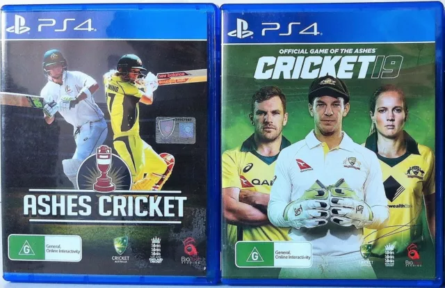 Ashes Cricket and Cricket 19 Bundle PS4