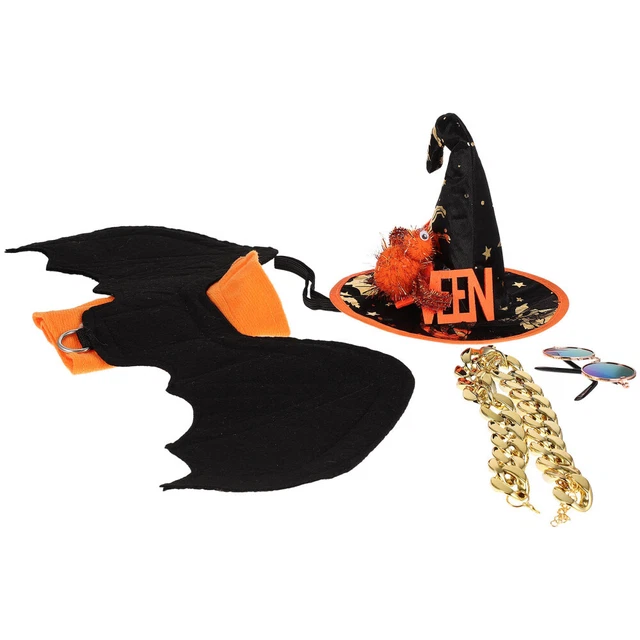 1 Set Halloween Haustierkostüm Lustige Haustierkostüm Katzenhund Cosplay 7