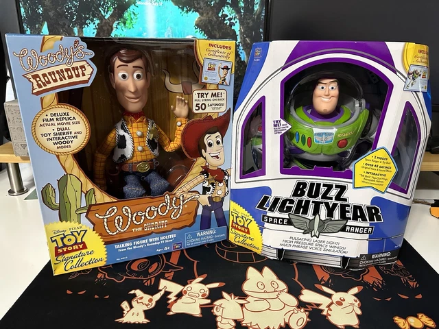 DISNEY TOY STORY Signature Collection Woody e Buzz Lightyear Combo ...
