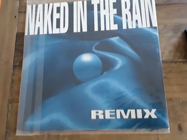 Vintage Blue Pearl "Naked In The Rain" Remix (1990) Vinyl 12"