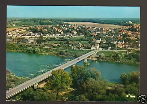 IMPHY (58) VILLAS & PONT sur la LOIRE en vue aérienne