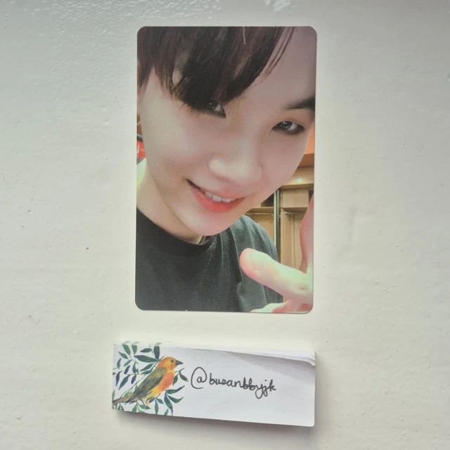 BTS SUGA LOVE Yourself Tear R Ver. official photocard LYS pc