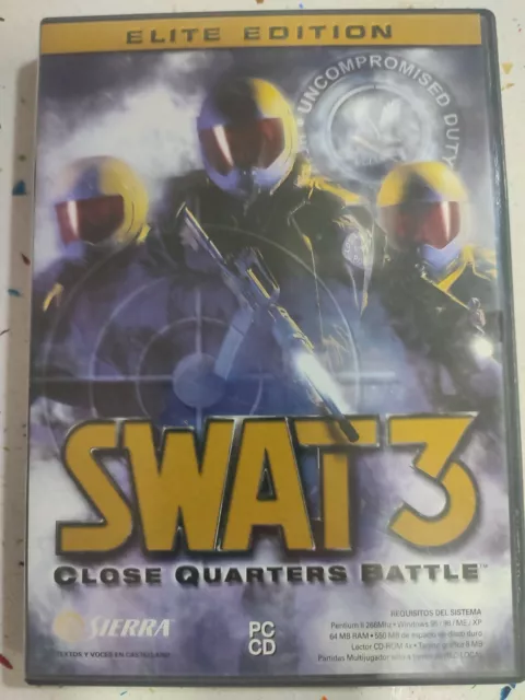 Swat 3 Close Quarters Battle PC Dc Elite Edition