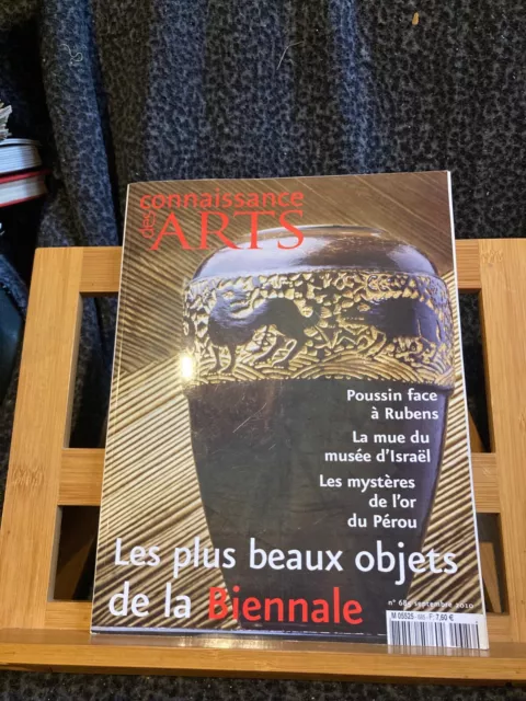 Revue Connaissance des Arts n°685 septembre 2010 Poussin Rubens Pérou Israel