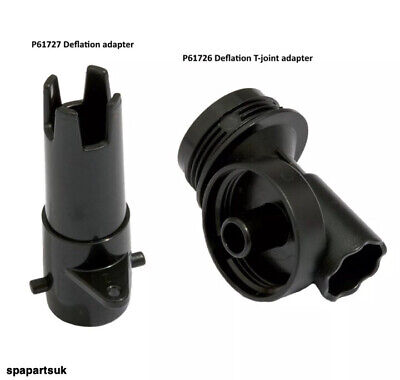 Bestway Bestway Lay Z Spa Air Deflation T Joint & Adapter Set P61726 & P61727 NEW Lazy 