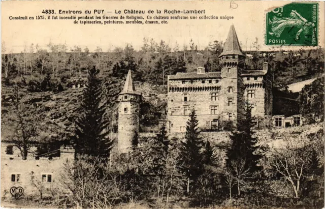 CPA AK Env. de PUY - Le Chateau de la ROCHE-LAMBERT (516981)