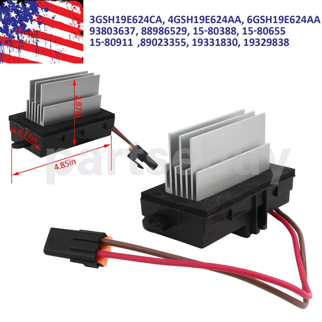 HEATER BLOWER MOTOR Fan Resistor Control Module for 200407 HUMMER H2 6