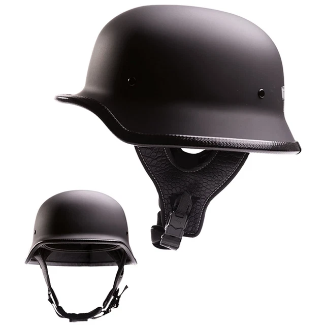 NAIQIALUO Demi-Casque Moto Cruiser Chopper Biker Homologué Dot/ECE Casque de Moto à Face Ouverte en Plastique ABS Adulte Casque de Moto Scooter pour