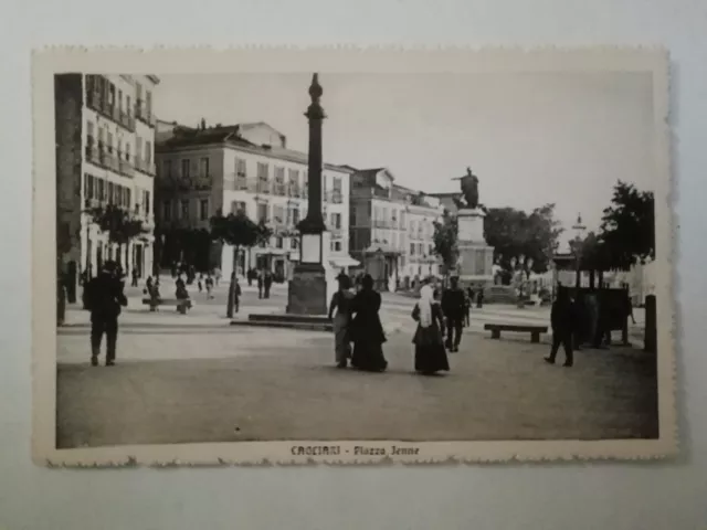 Cagliari - Piazza Jenne -  Cartolina D'epoca