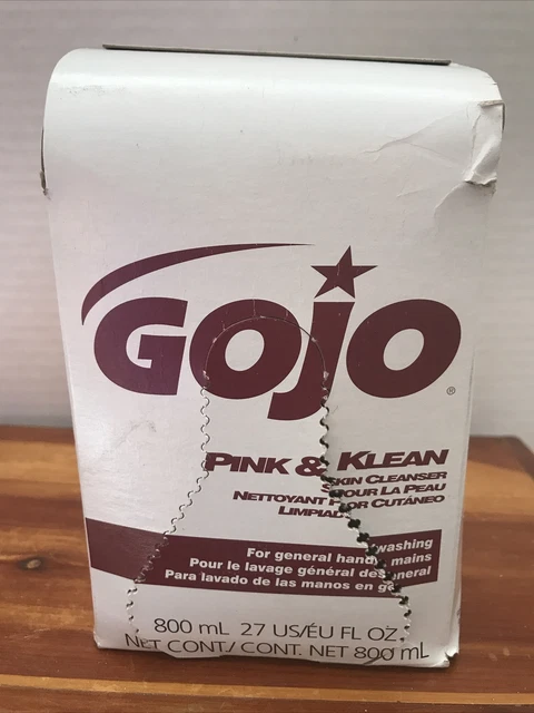 Gojo Pink Skin Cleanser 800-ml Bag-in-Dispenser Refill, Floral (GOJ912812EA)