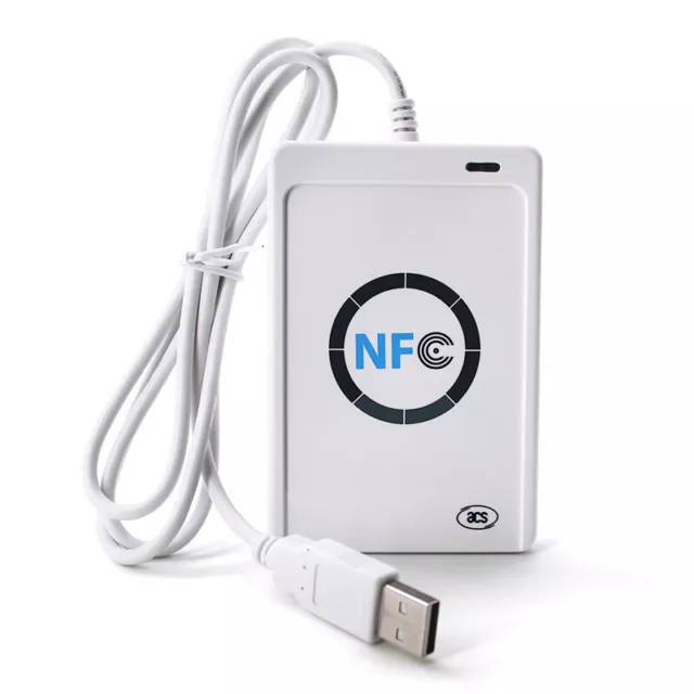 ACR122U NFC UID RFID IC Reader Smart Card Writer USB Software Copier Duplicator