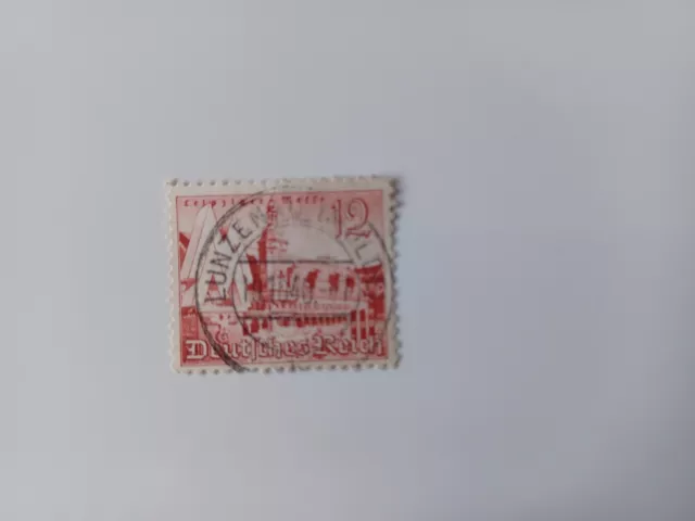 Stamp German Reich 1940 Leipzig Messe Mi 741 stamped 40