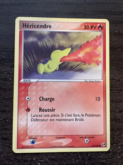 Hericendre Commune - Pokémon 59/100 Ex Tempête De Sable Fr