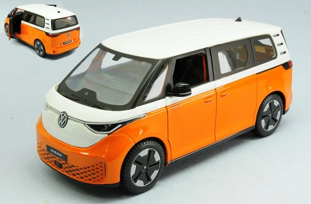 herpa Voiture Miniature VW ID.3 « Polizei Hamburg » (Police Hambourg), échelle 1:87, pièce de Collection, fabriquée en Allemagne, modèle en Plastique