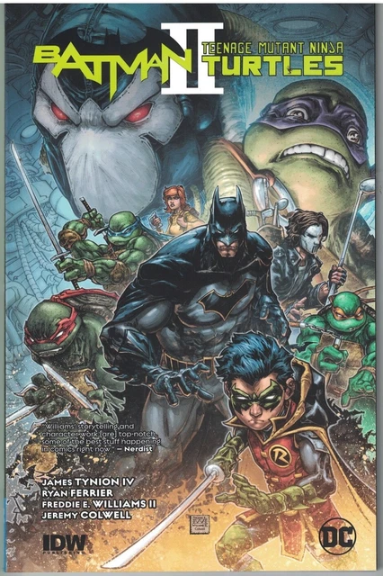 BATMAN TEENAGE MUTANT NINJA TURTLES II TP TPB $16.99srp James Tynion IV NEW NM