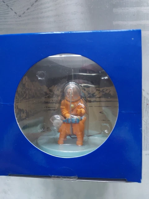 Tintin - Coffret Lune 3 Figurines - Tintin , Haddock Et Milou Cosmonautes 1 Beeldje 2012
