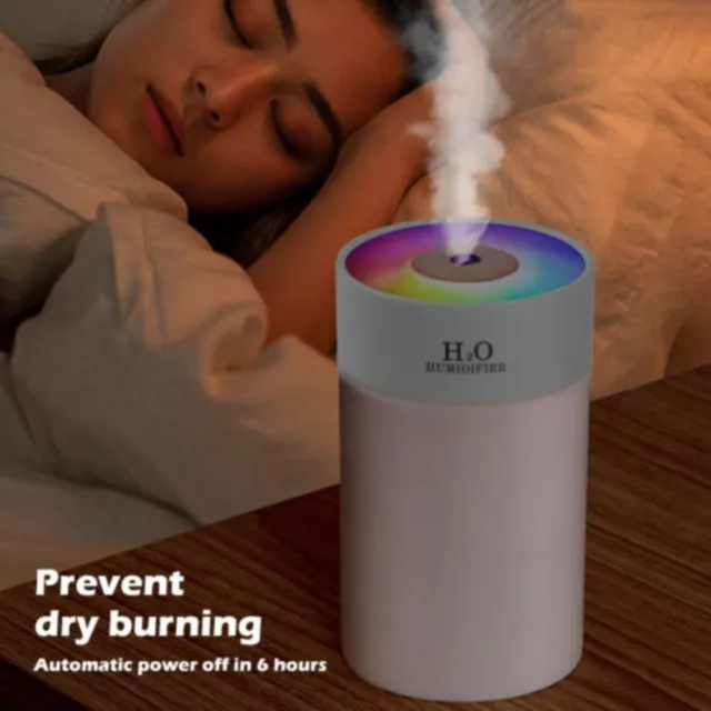 Charging Air Diffuser Humidifier Home Relax Defuser LED Night Light Aroma Oil