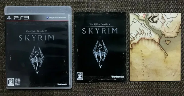 Skyrim - Sony PS3 Playstation 3 - Japan Import Vgood!
