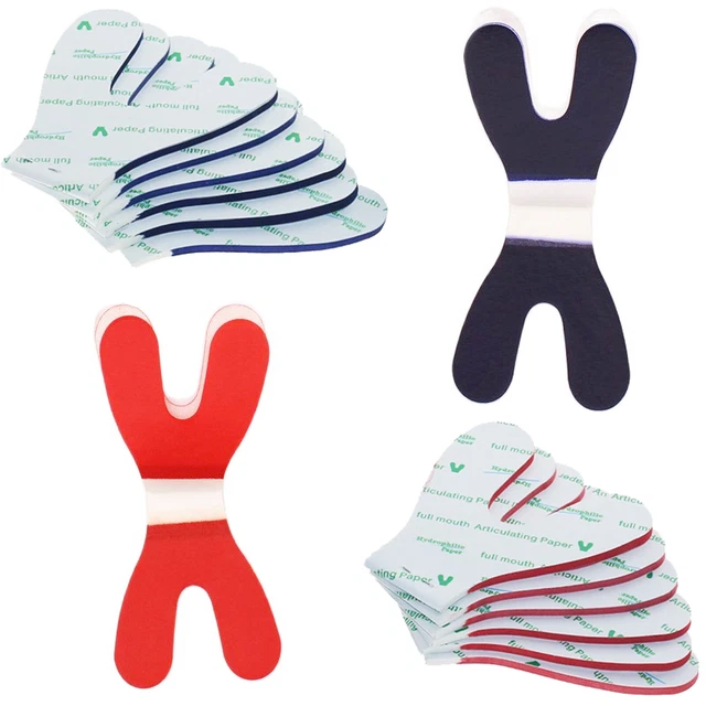 Original Y Shape Dental Articulating Paper Full Mouth Dental Articulation Paper