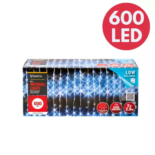 Lytworx 1200 led warm white low voltage bluetooth icicle on sale lights