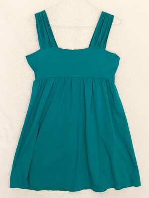 Victoria's Secret Bra Tops Womens Teal Tank Dress