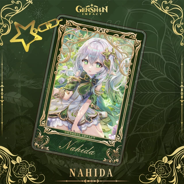 Genshin Impact Nahida Anime Acrylic Keychain Itabag Key Chain Pendant Schoolbag