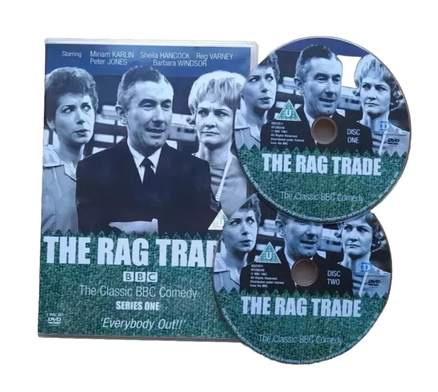 The Rag Trade DVD - Series 1 - Classic 1961 B&W British Comedy - Peter Jones