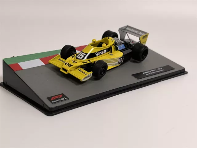 Jean Pierre Jabouille Renault RS01 1977 1:43 Scale F1 Collection