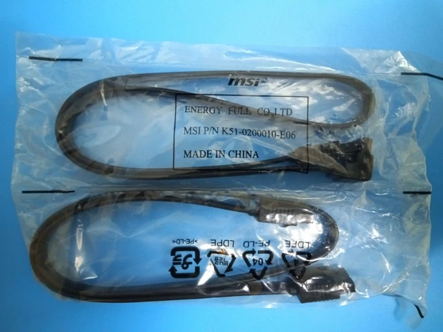 thumbnail image 2 of Sata Cable SATA III 6.0 Gbps 7pin Female To Female Data 2 of 12