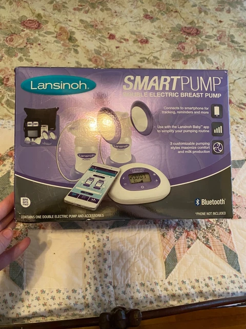 Lansinoh Smartpump Double Electric Breast Pump Purple, BRAND NEW