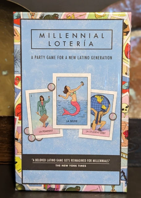 Millennial Loteria Card Game The New Generation Mexican Bingo - New & Sealed