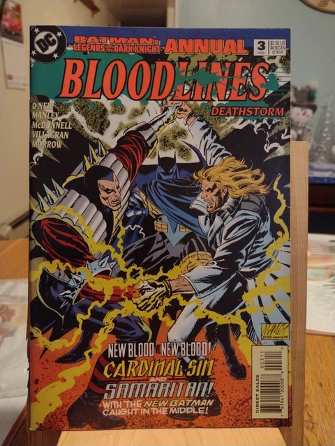 Dc Comics: Batman Legends Of The Dark Knight #3 Annual  1993 Bloodlines  W4