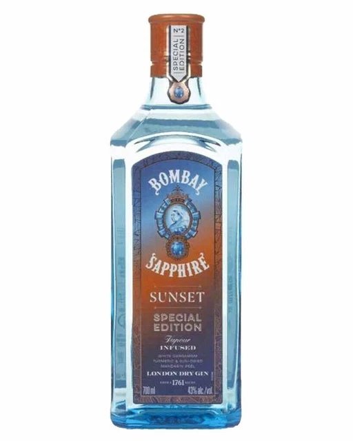 Gin Bombay Sapphire Sunset Edition  Cl 70